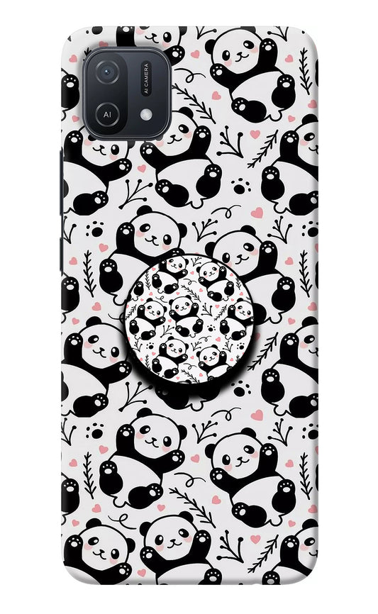 Cute Panda Oppo A16k/A16e Pop Case