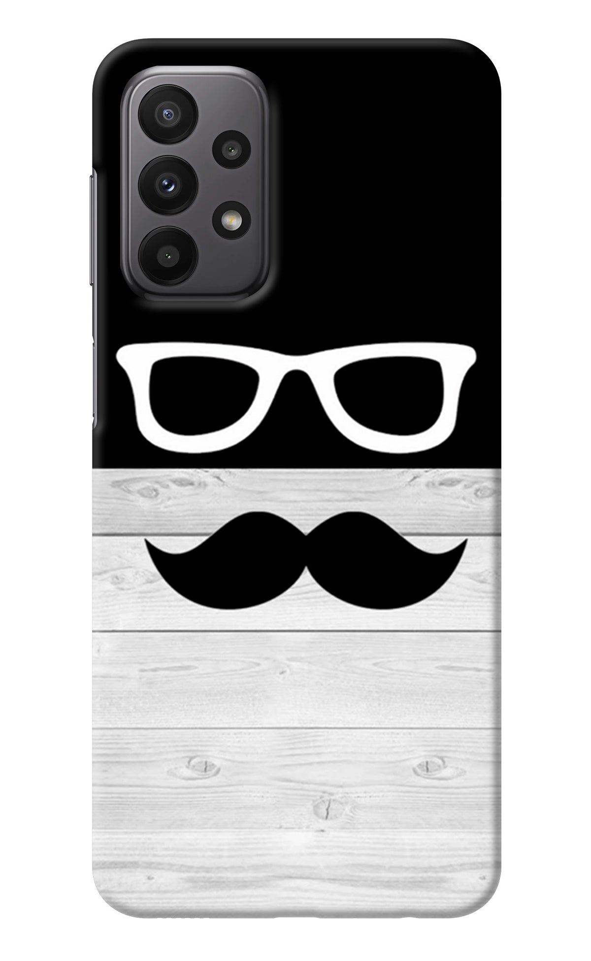 Mustache Samsung A23 Back Cover