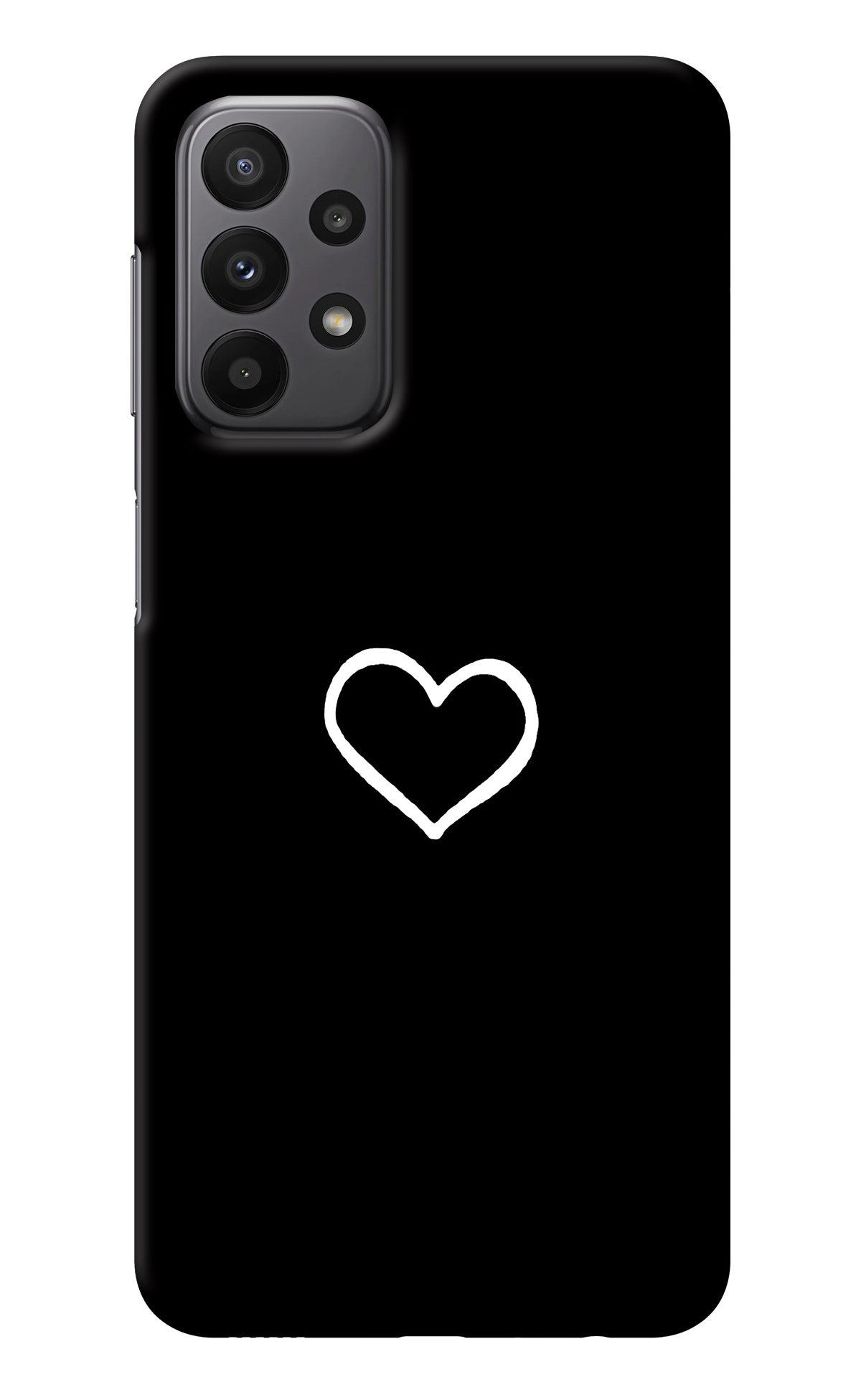 Heart Samsung A23 Back Cover