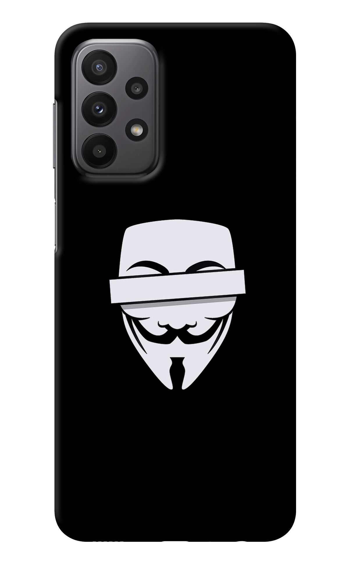Anonymous Face Samsung A23 Back Cover