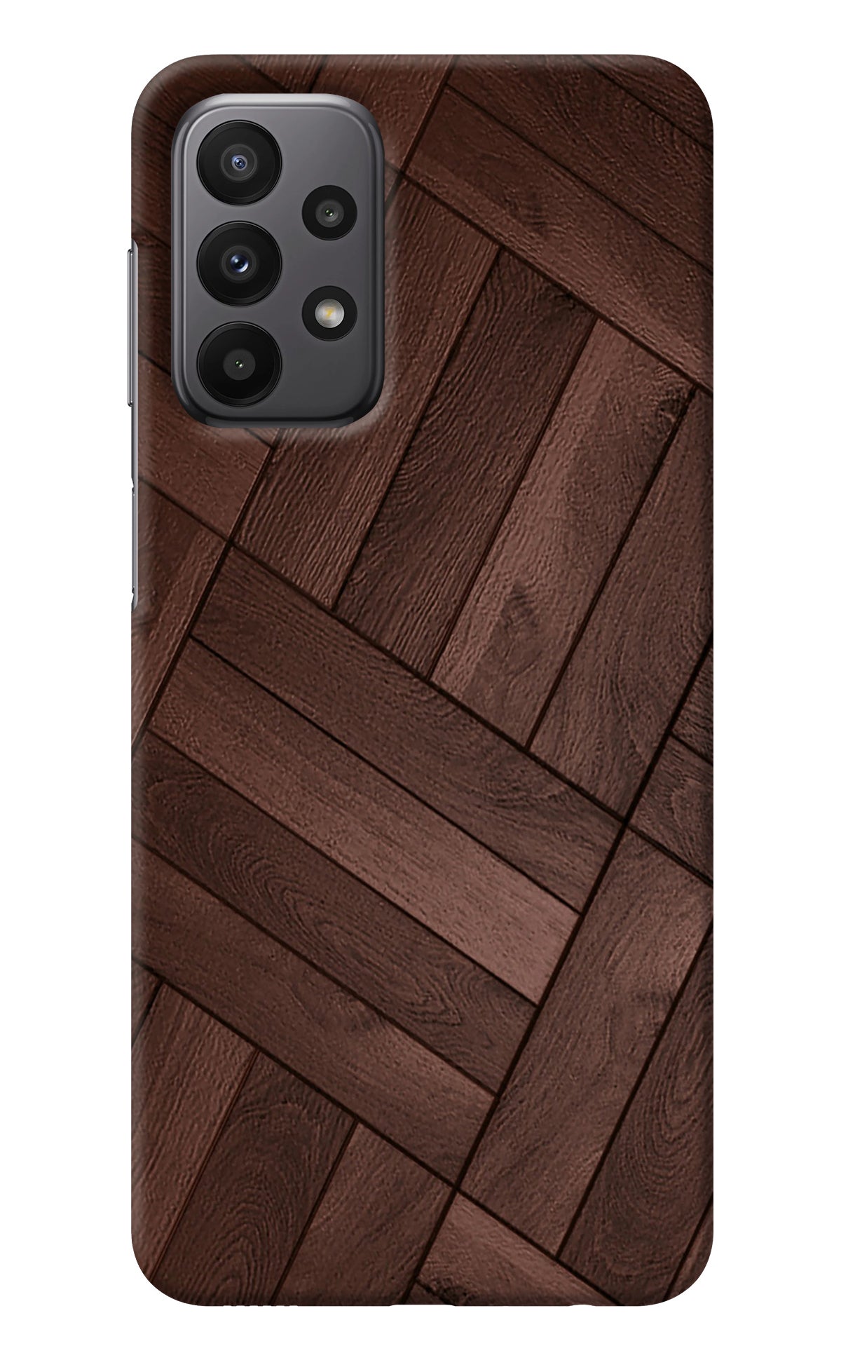 Wooden Texture Design Samsung A23 Back Cover
