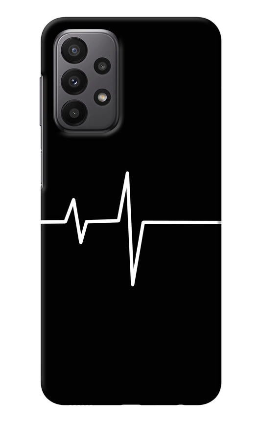 Heart Beats Samsung A23 Back Cover
