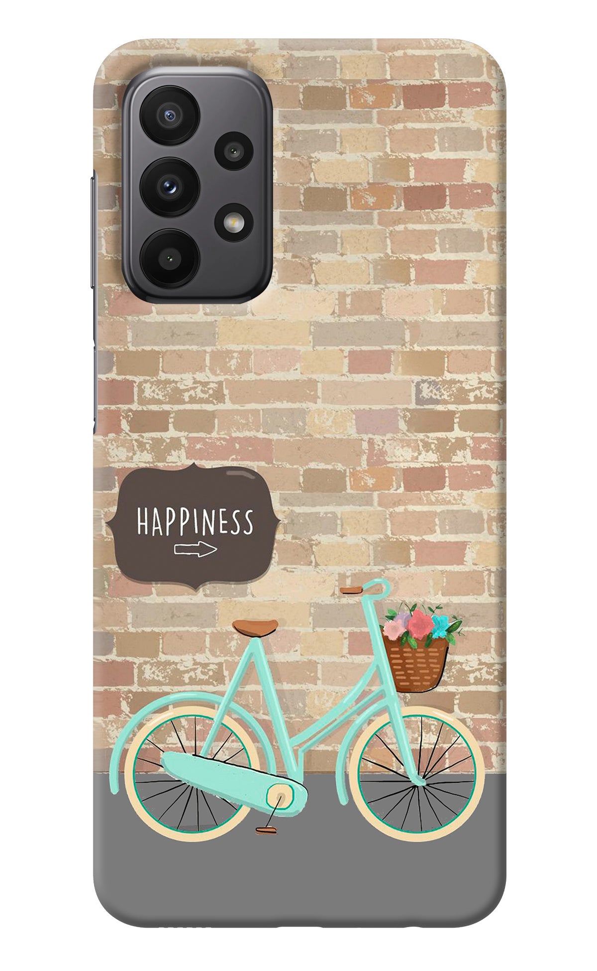 Happiness Artwork Samsung A23 Back Cover