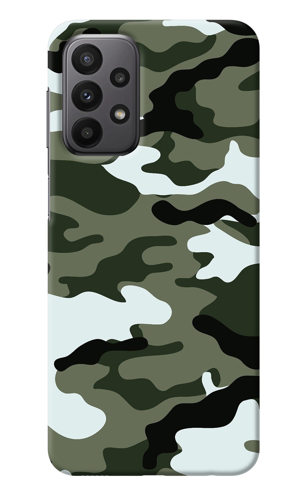 Camouflage Samsung A23 Back Cover