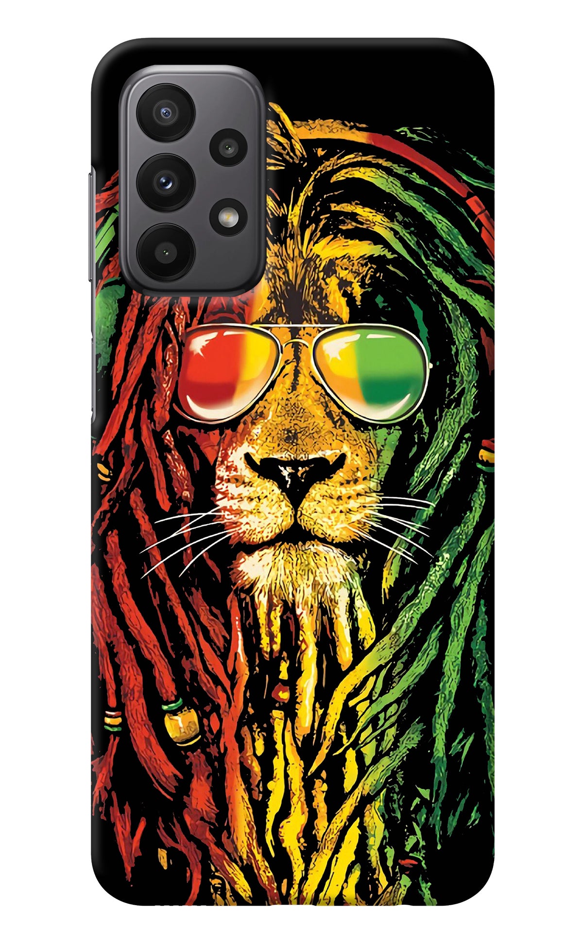 Rasta Lion Samsung A23 Back Cover