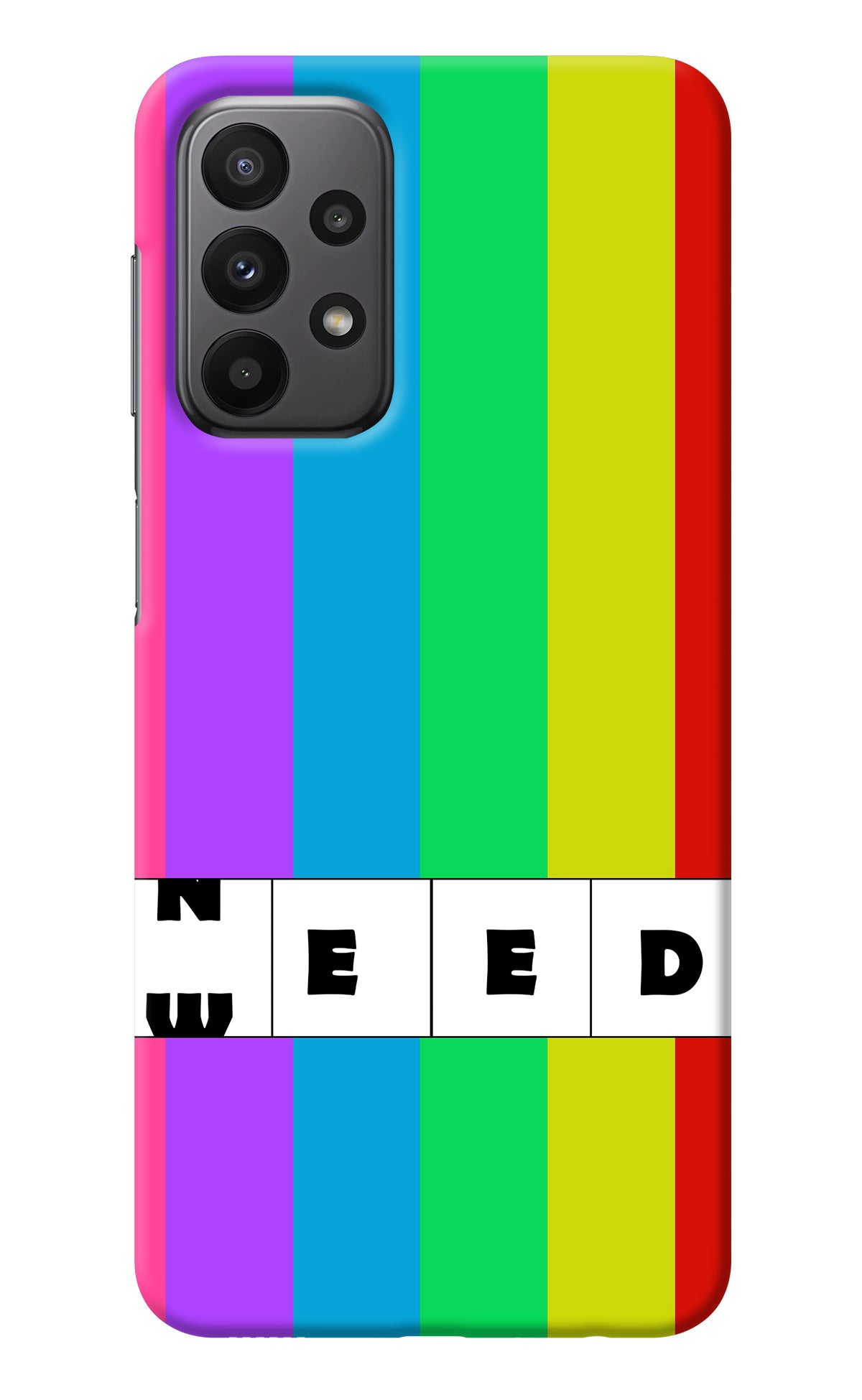Need Weed Samsung A23 Back Cover