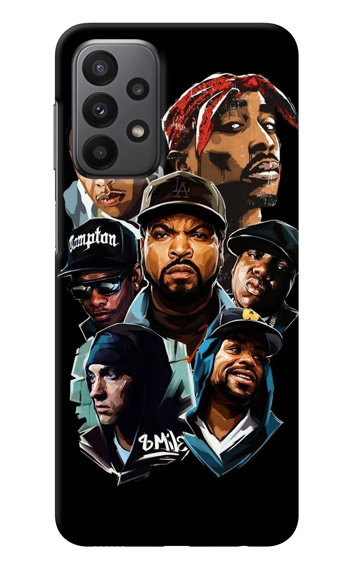 Rappers Samsung A23 Back Cover