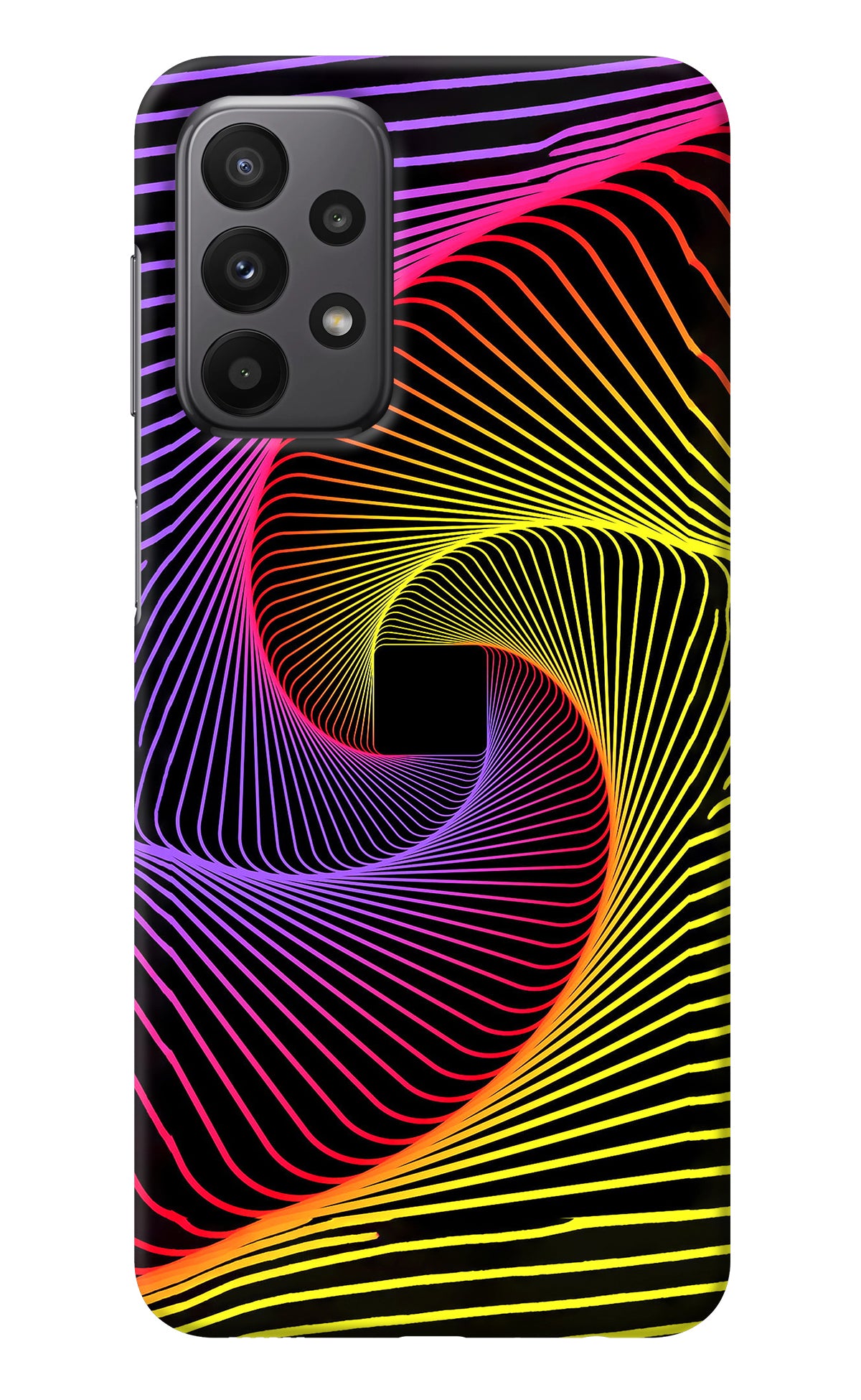 Colorful Strings Samsung A23 Back Cover