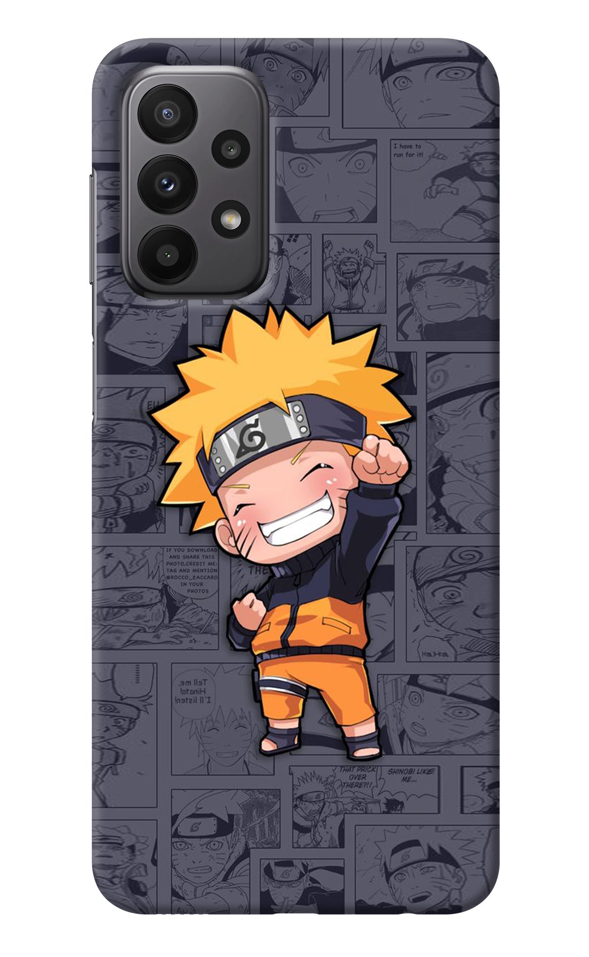 Chota Naruto Samsung A23 Back Cover