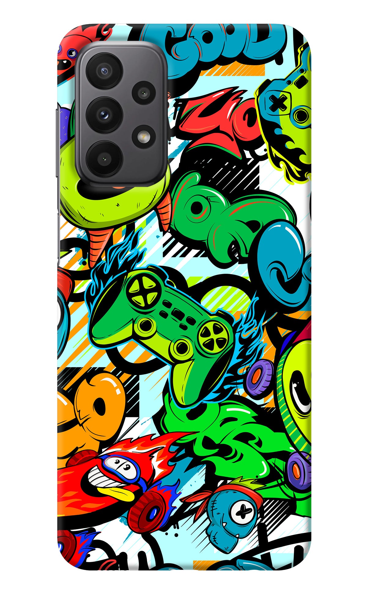 Game Doodle Samsung A23 Back Cover