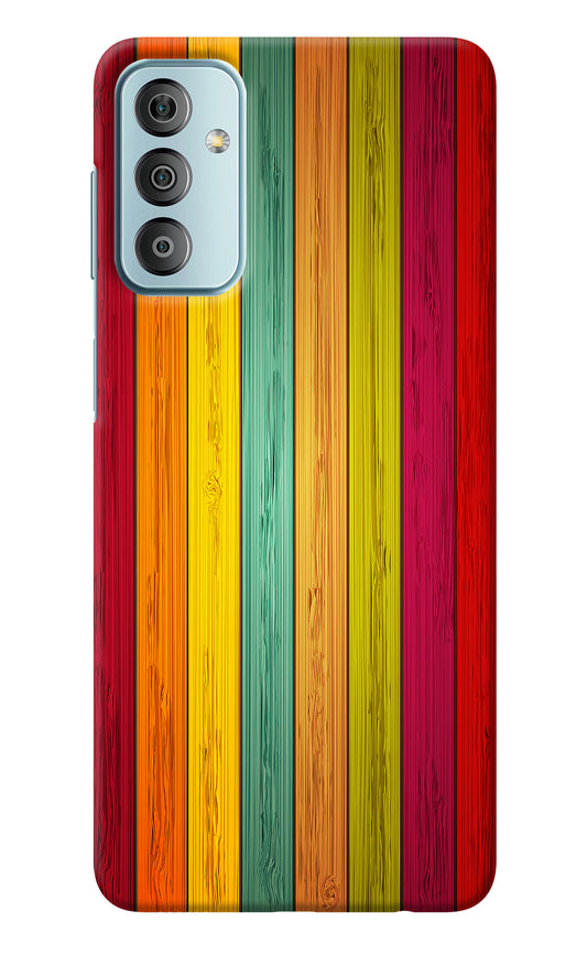 Multicolor Wooden Samsung F23 5G Back Cover