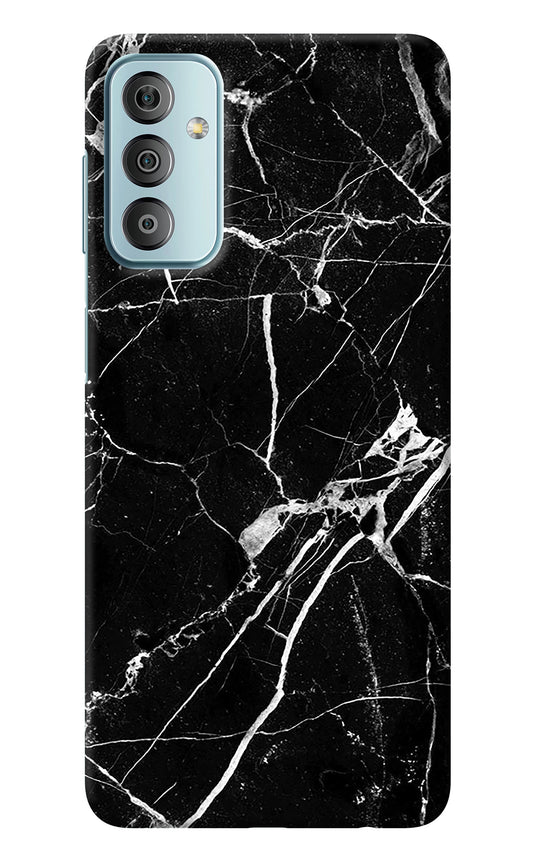 Black Marble Pattern Samsung F23 5G Back Cover