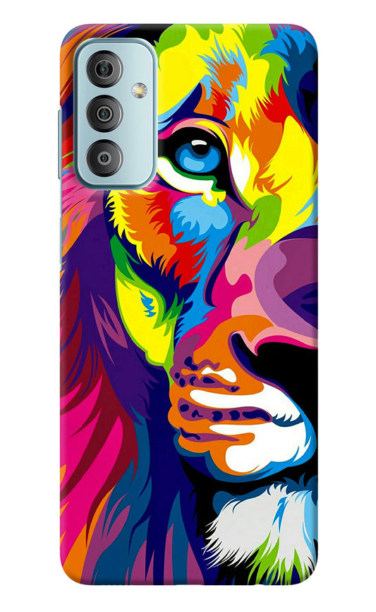 Lion Half Face Samsung F23 5G Back Cover