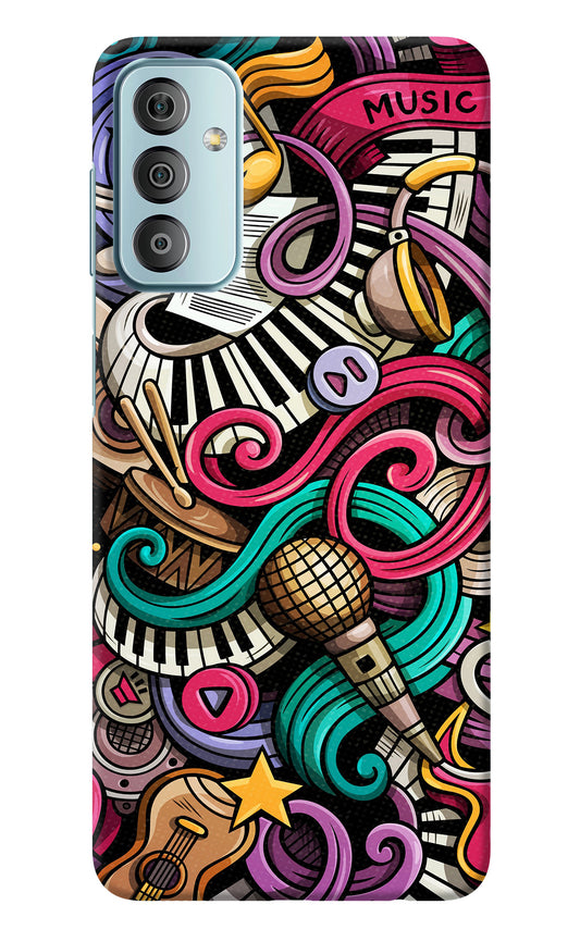 Music Abstract Samsung F23 5G Back Cover