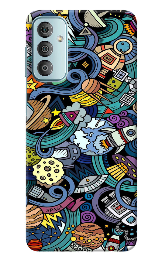 Space Abstract Samsung F23 5G Back Cover