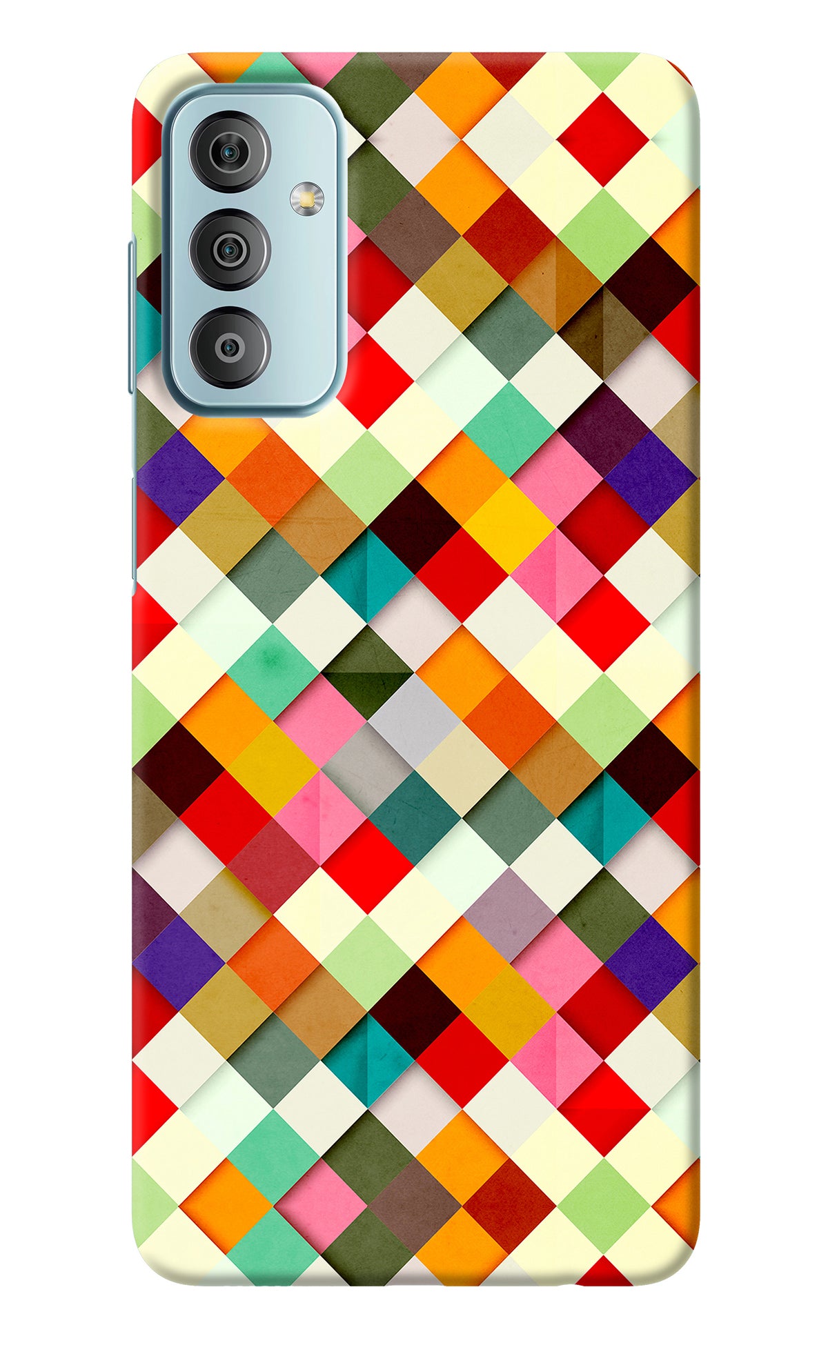 Geometric Abstract Colorful Samsung F23 5G Back Cover