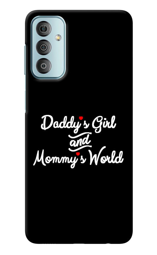 Daddy's Girl and Mommy's World Samsung F23 5G Back Cover