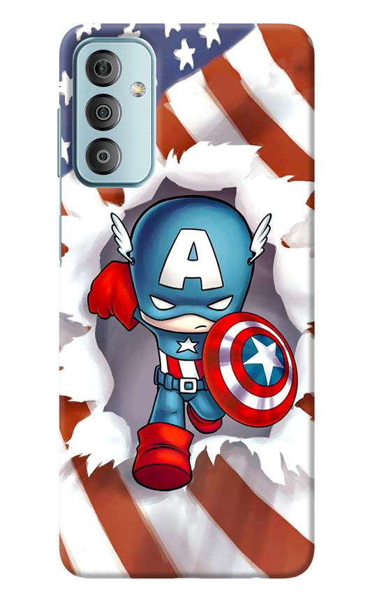 Captain America Samsung F23 5G Back Cover