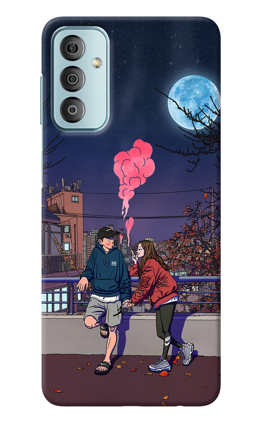 Chilling Couple Samsung F23 5G Back Cover