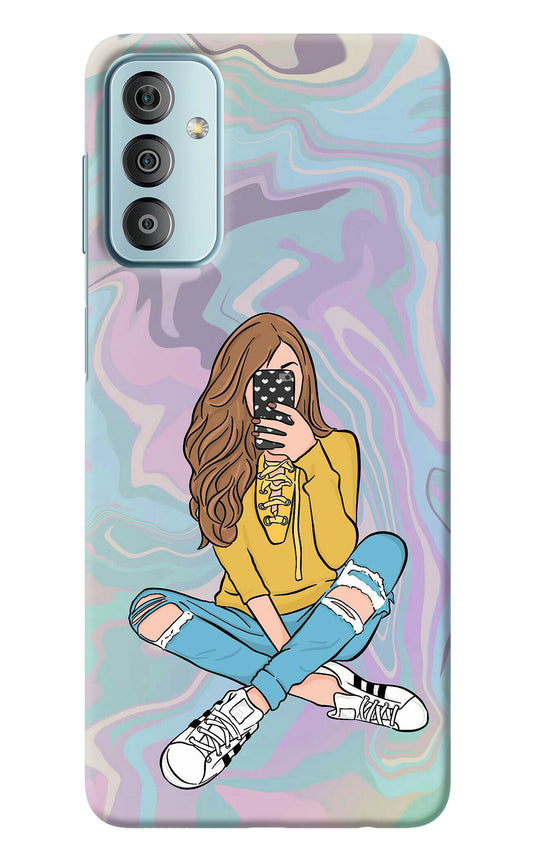 Selfie Girl Samsung F23 5G Back Cover