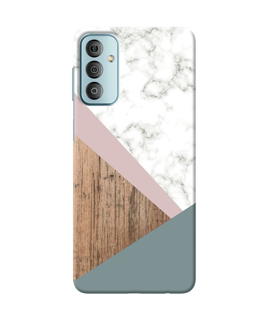 Marble wood Abstract Samsung F23 5G Back Cover