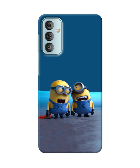 Minion Laughing Samsung F23 5G Back Cover
