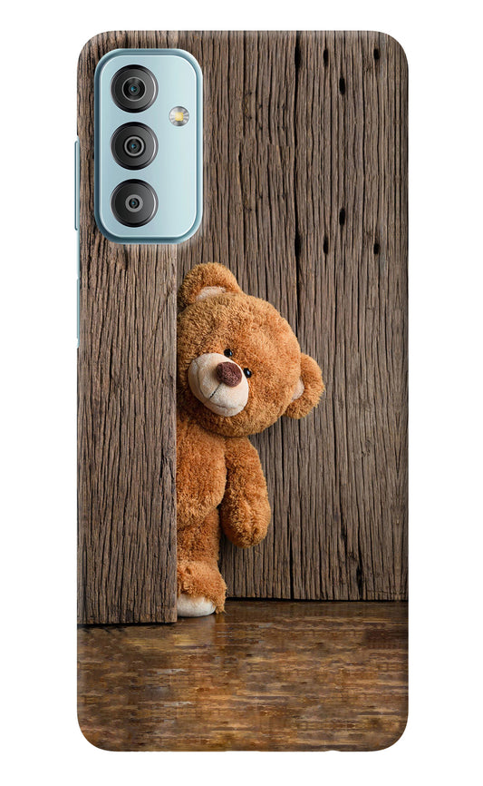 Teddy Wooden Samsung F23 5G Back Cover