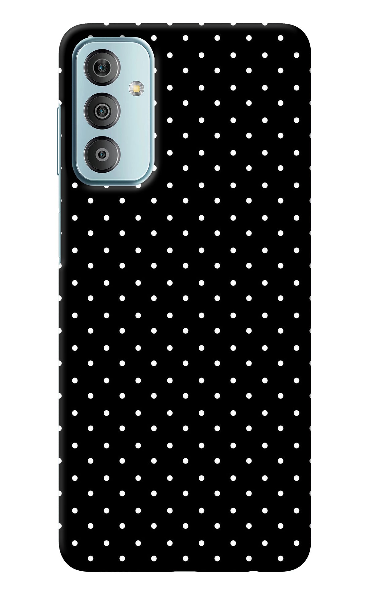 White Dots Samsung F23 5G Back Cover