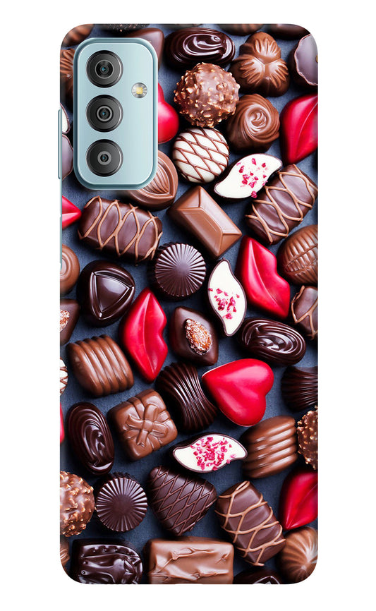 Chocolates Samsung F23 5G Back Cover