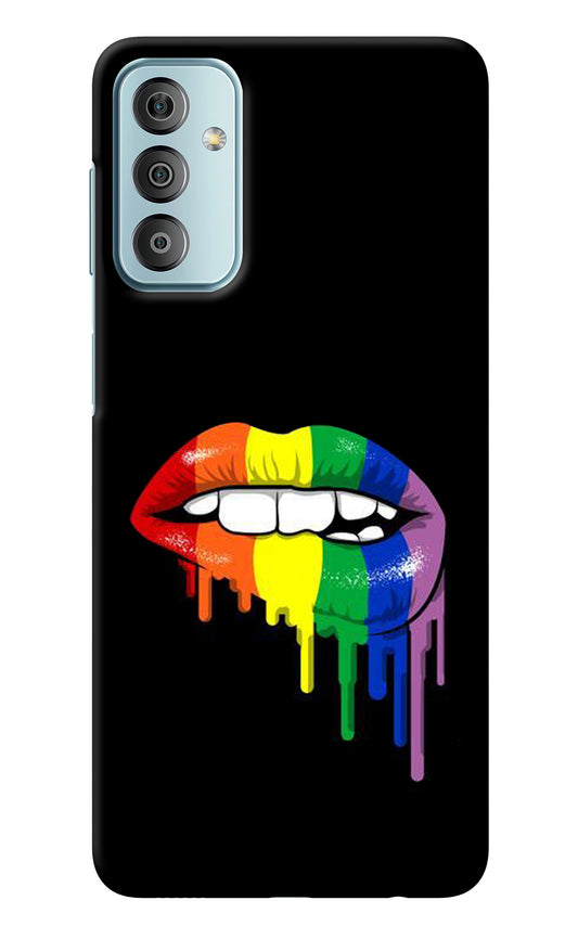 Lips Biting Samsung F23 5G Back Cover