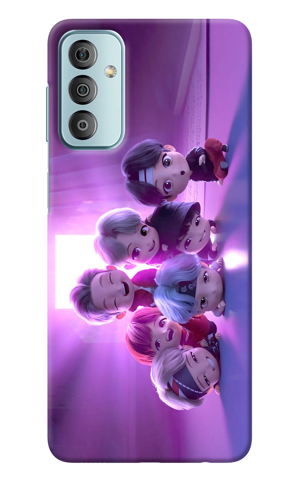 BTS Chibi Samsung F23 5G Back Cover