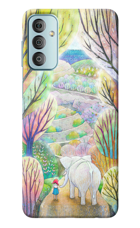 Nature Painting Samsung F23 5G Back Cover