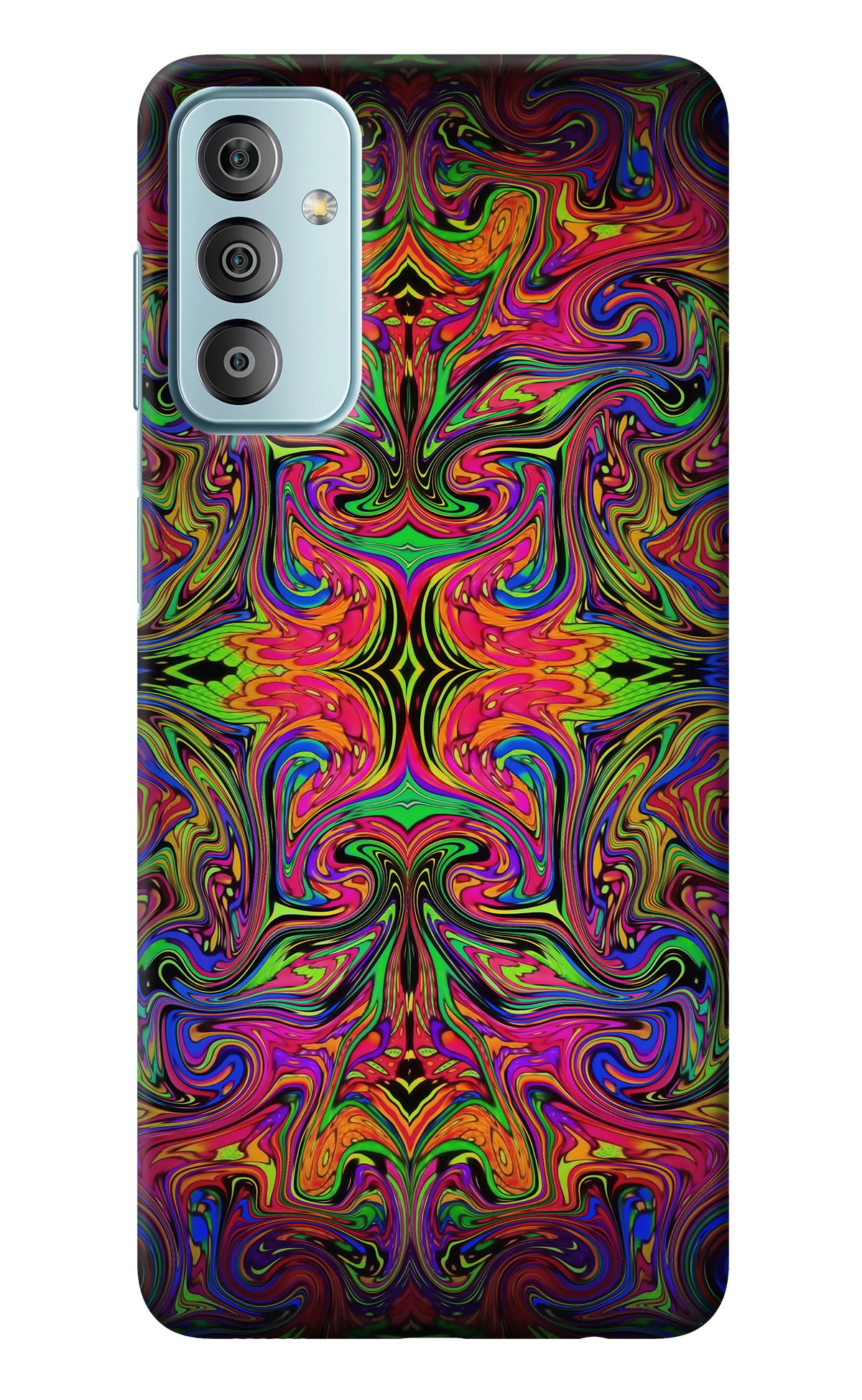 Psychedelic Art Samsung F23 5G Back Cover