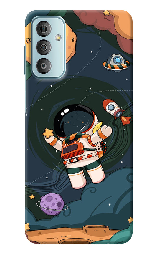 Cartoon Astronaut Samsung F23 5G Back Cover