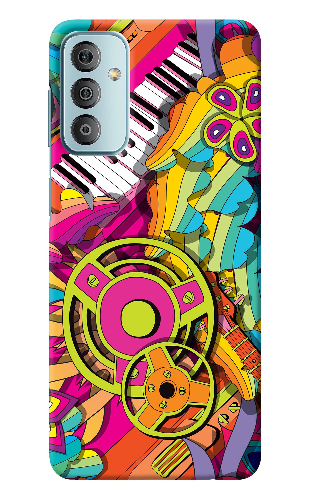 Music Doodle Samsung F23 5G Back Cover