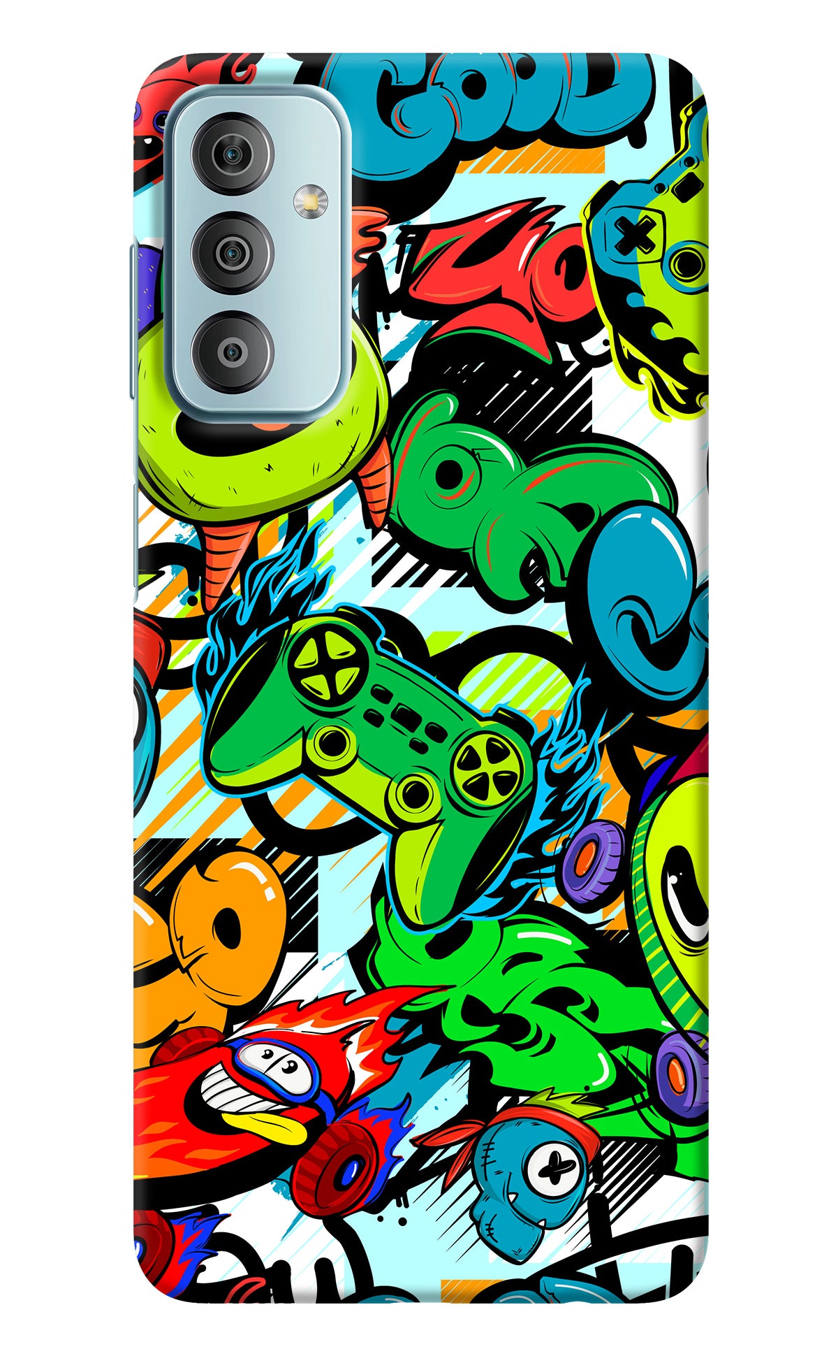 Game Doodle Samsung F23 5G Back Cover