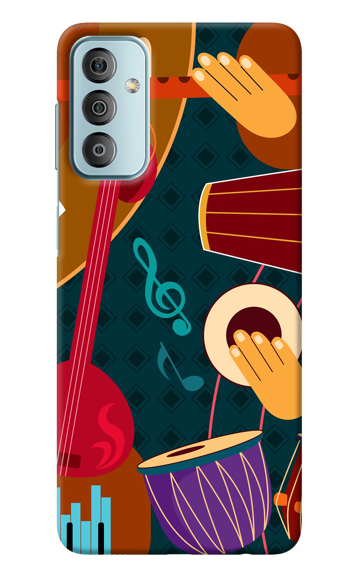 Music Instrument Samsung F23 5G Back Cover