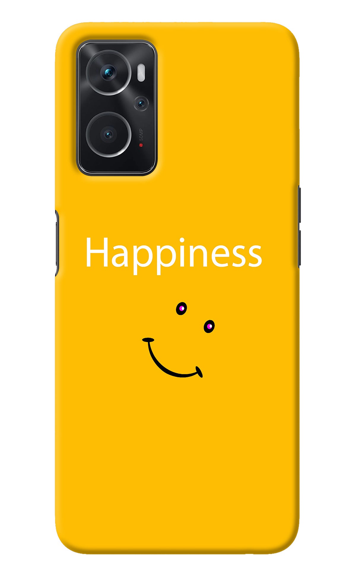 Happiness With Smiley Oppo K10 4G Back Cover