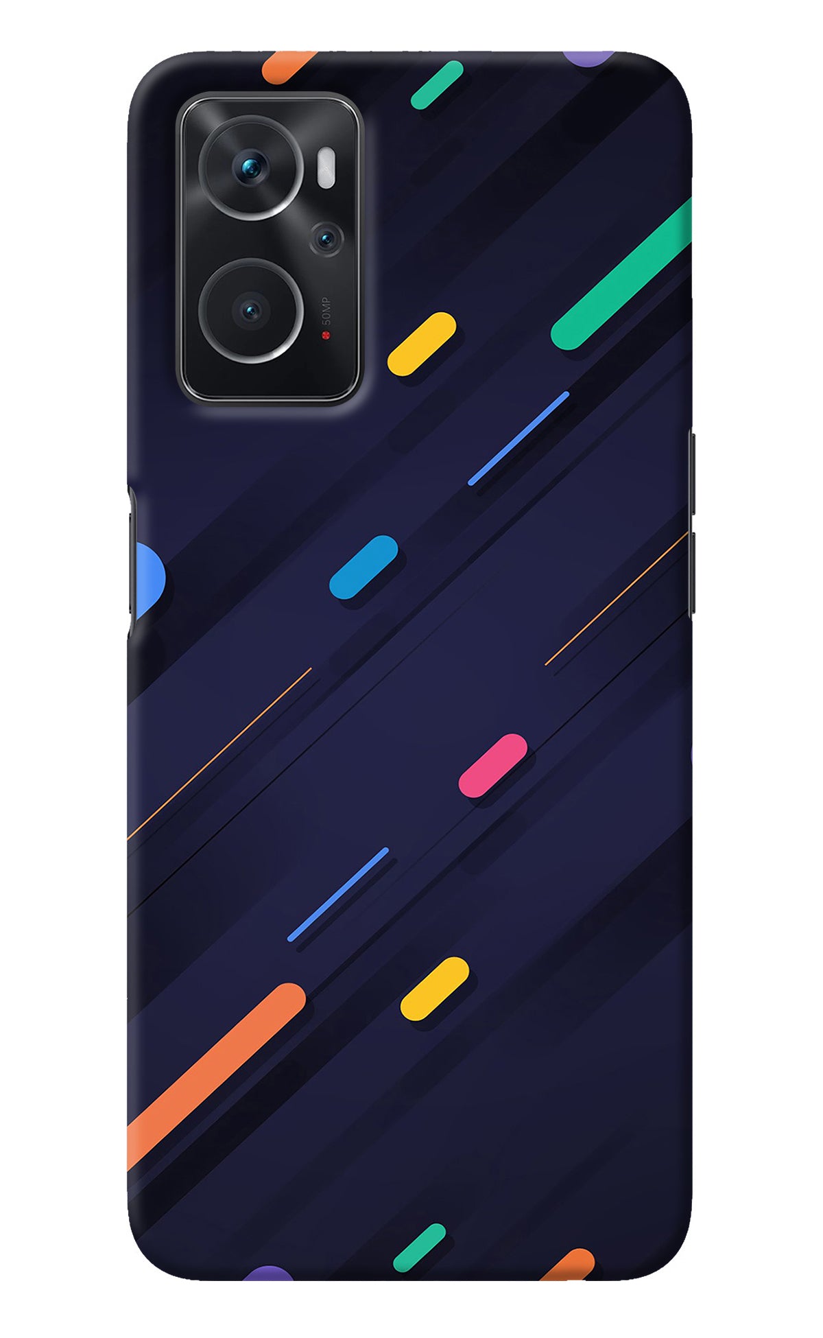 Abstract Design Oppo K10 4G Back Cover