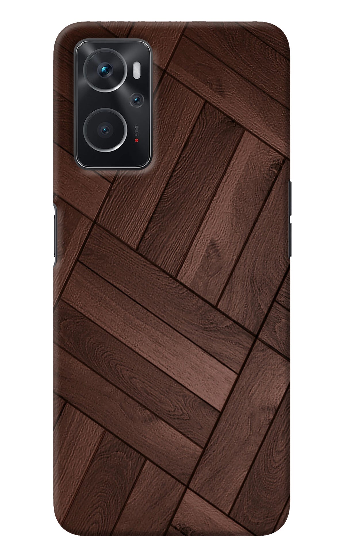 Wooden Texture Design Oppo K10 4G Back Cover