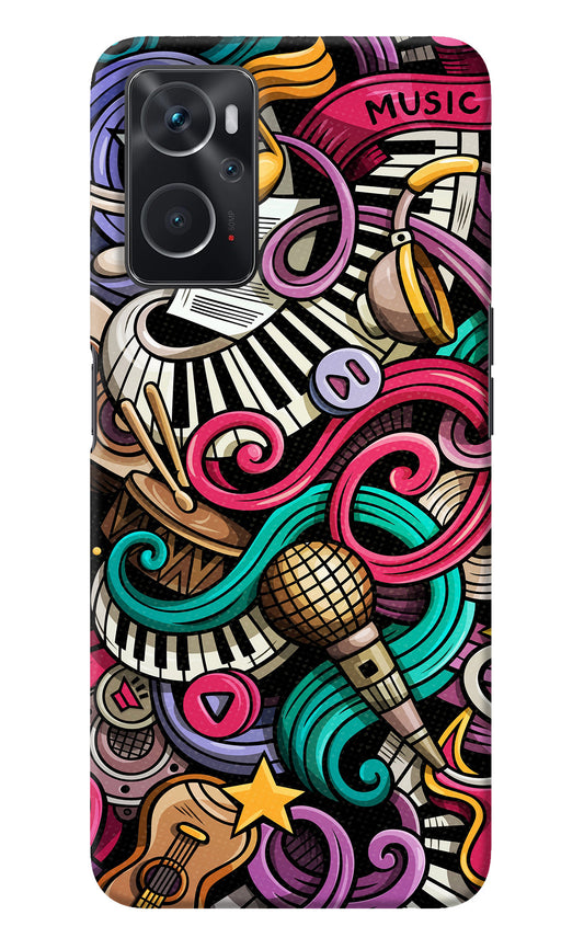 Music Abstract Oppo K10 4G Back Cover