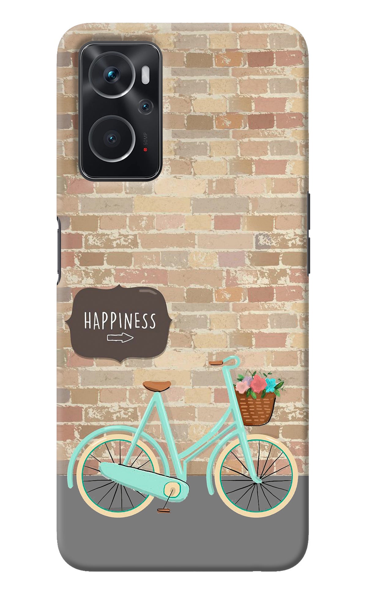 Happiness Artwork Oppo K10 4G Back Cover