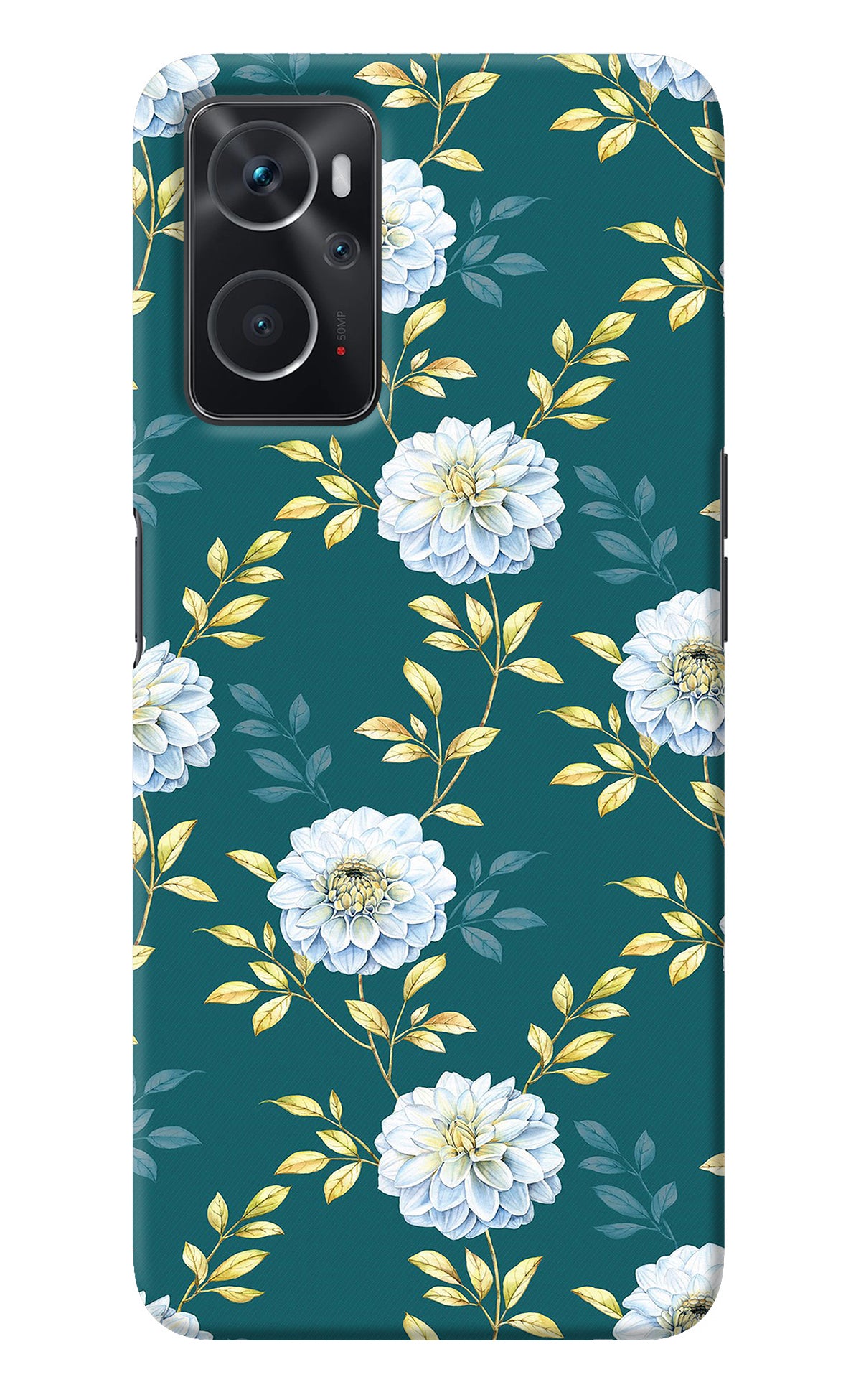 Flowers Oppo K10 4G Back Cover