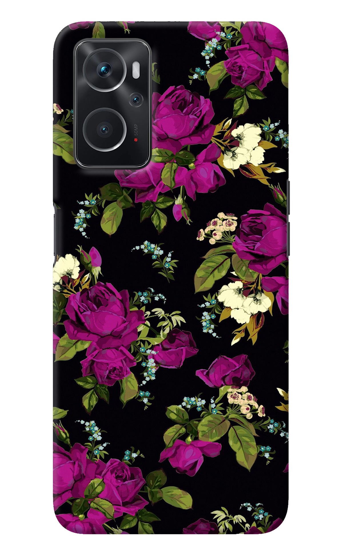 Flowers Oppo K10 4G Back Cover