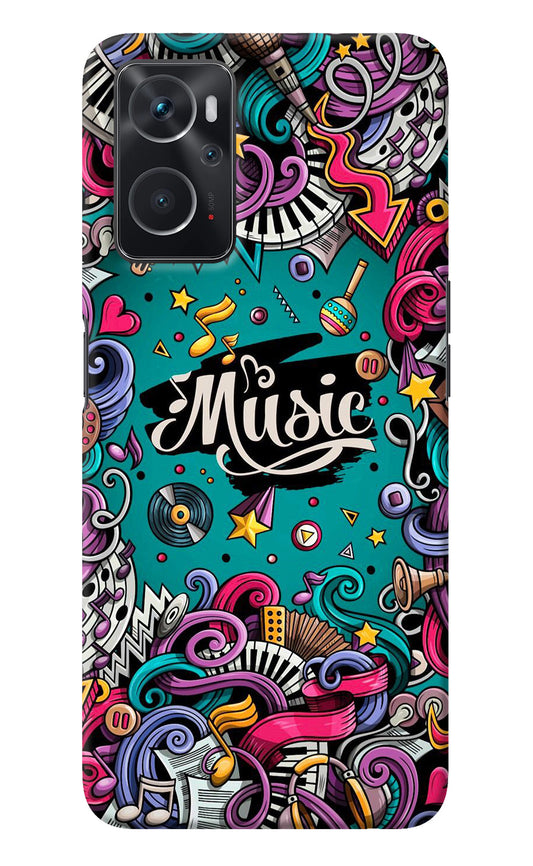 Music Graffiti Oppo K10 4G Back Cover