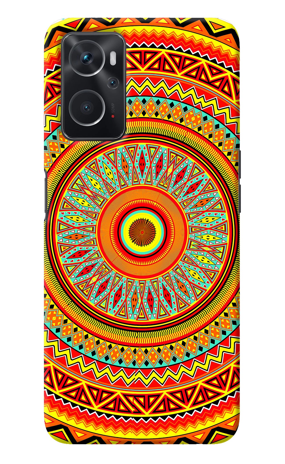 Mandala Pattern Oppo K10 4G Back Cover