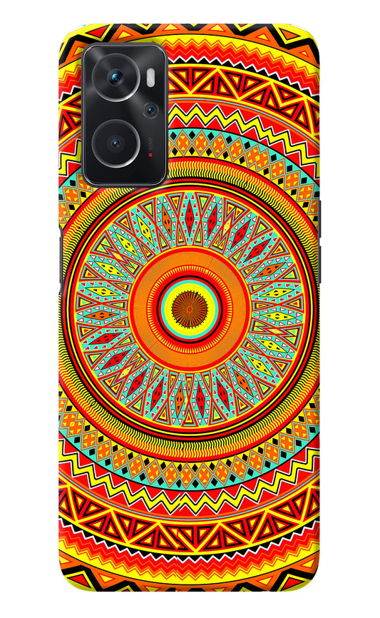 Mandala Pattern Oppo K10 4G Back Cover