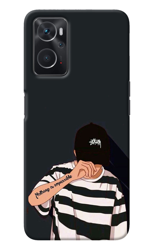 Aesthetic Boy Oppo K10 4G Back Cover