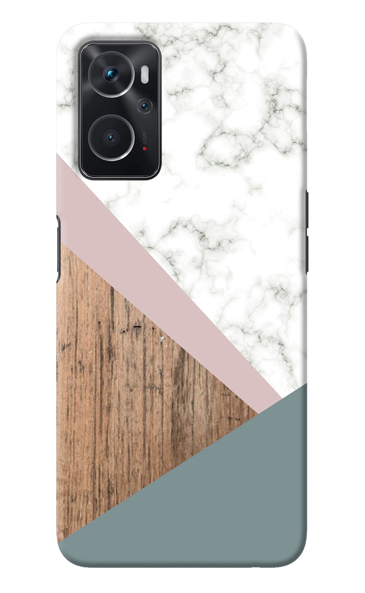 Marble wood Abstract Oppo K10 4G Back Cover