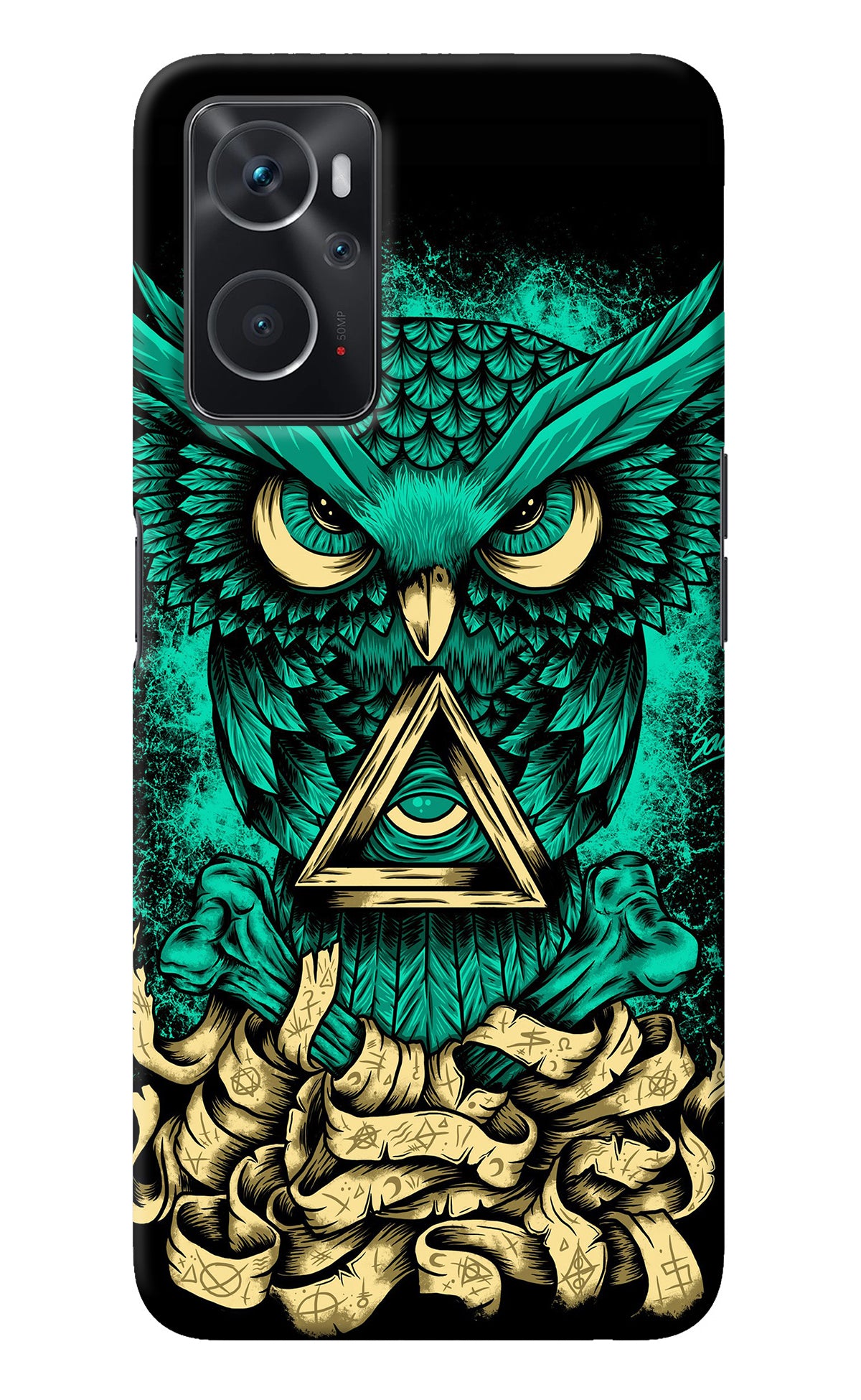 Green Owl Oppo K10 4G Back Cover